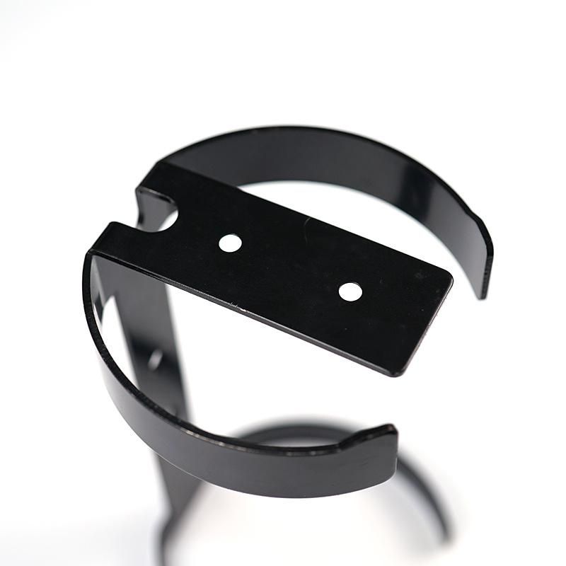 Customized Black Anodized Rustproof Light Metal Shelf Bracket