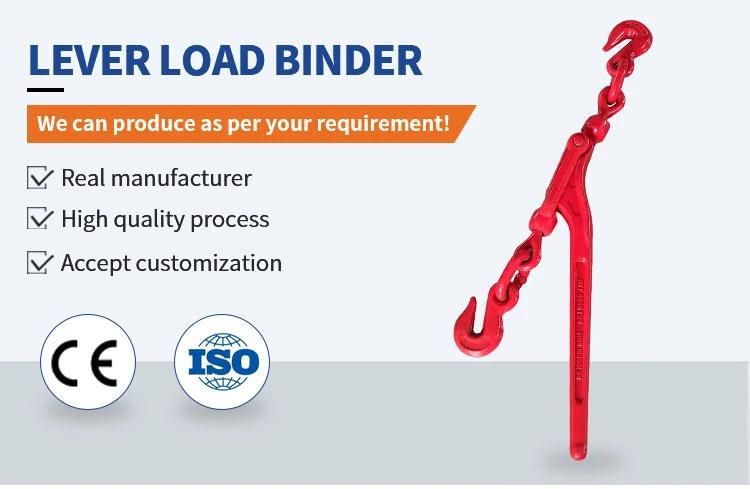 3/8-1/2 Inch Lever Type Load Binder with Grab Hook