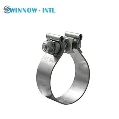 O Bolt Stainless Steel Parts Fastener Exhaust Pipe Hose Clamps