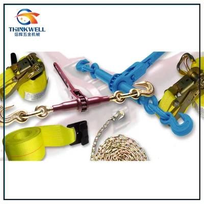 Lashing Chain Tie Down Ratchet Strap with Buckle