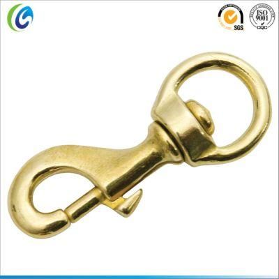 Hot Sale Brass Dog Collar Swivel Snap Hook