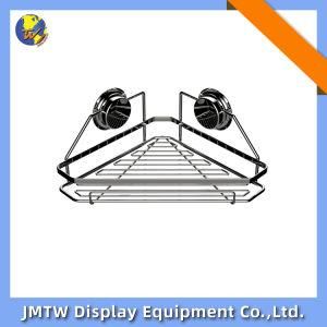 New Item Wall Mounted Bathroom Shower Kitchen Shelf Corner Basket Storage