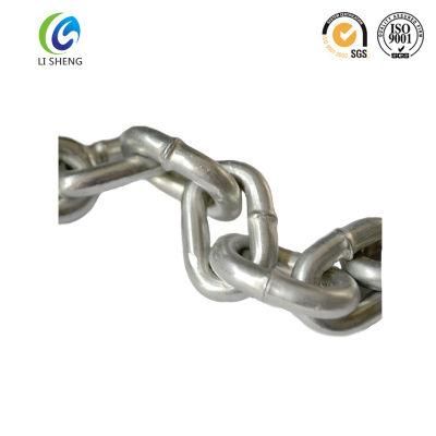 G30 Zinc Plated Welded Iron Link Chain DIN5685c Long Link Chain DIN5685A/DIN766/DIN5686 Korean Standard Short Link Chain