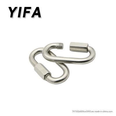 Carabiner Gavlanized Quick Links Connecting Ring
