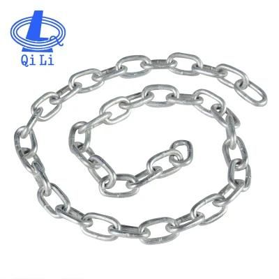 Hot DIP Galvanized Ordinary Mild Smooth Welded Link Chain