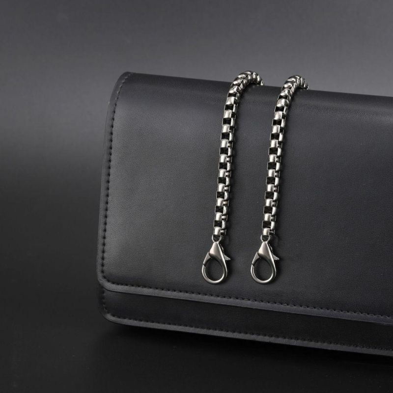 Women Adornment Custom Metal Chain Purse Straps Bag Parts Bags Chains Gold Belt Metal for Handbags Chain Accessories