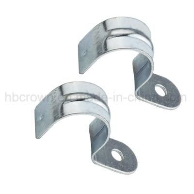 Carbon Steel One Hole Half Saddle Cable Clamp Clip