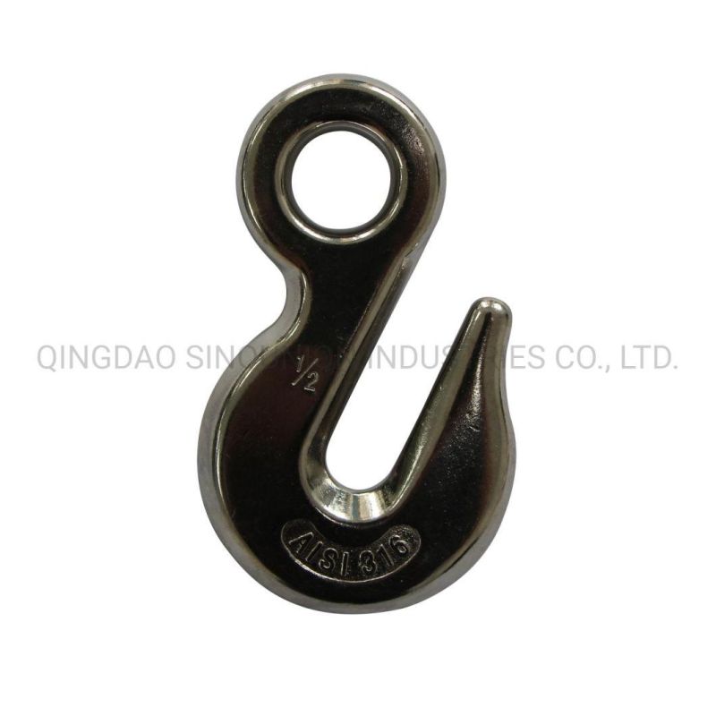 Stainless Steel Eye Grab Hook AISI304 AISI316