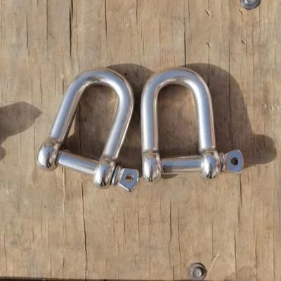 Factory Price Stainless Steel 304 316 Us Type G210 D Shackle