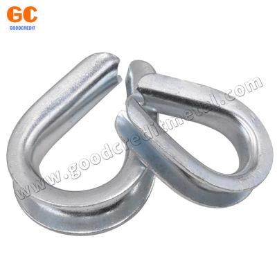European/ Us Type G411 Steel or Stainless Steel 304 Wire Rope Thimble