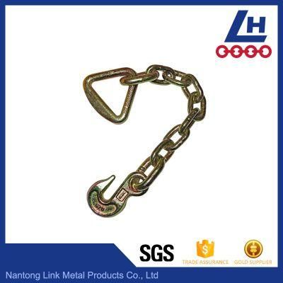 Grade 70 Chain with Clevis Grab Hooks