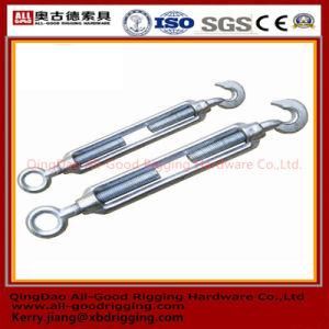 Commercial Type Turnbuckle with Hook and Jaw Rigging