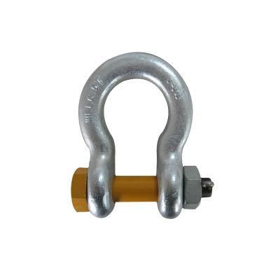 Galvabized and Spray Paint Bolt Pin Bow Shackle (G2130)