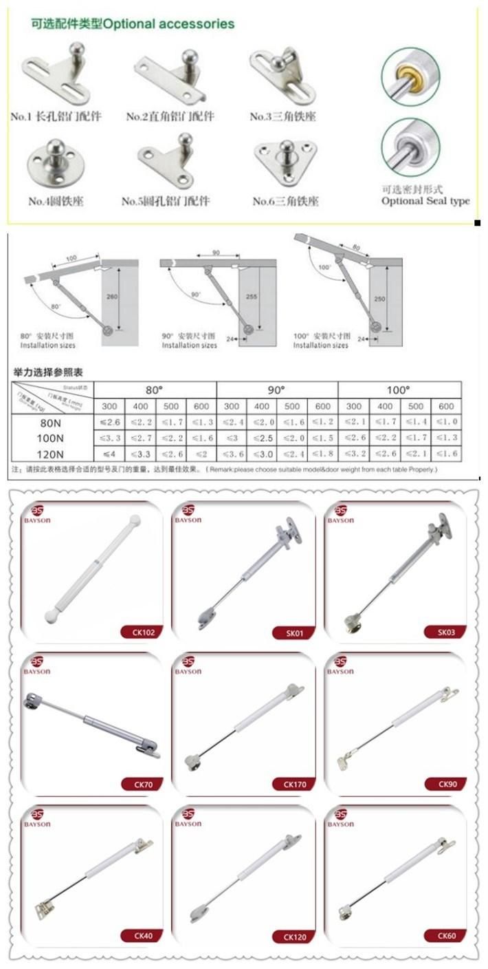Lift up Kitchen Cabinet Door Gas Spring