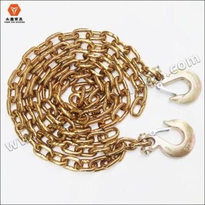 Lashing Chain 1/4&quot;-3/4&quot; Us Transport Chain/Grade 70 Chain Towingwith Hook