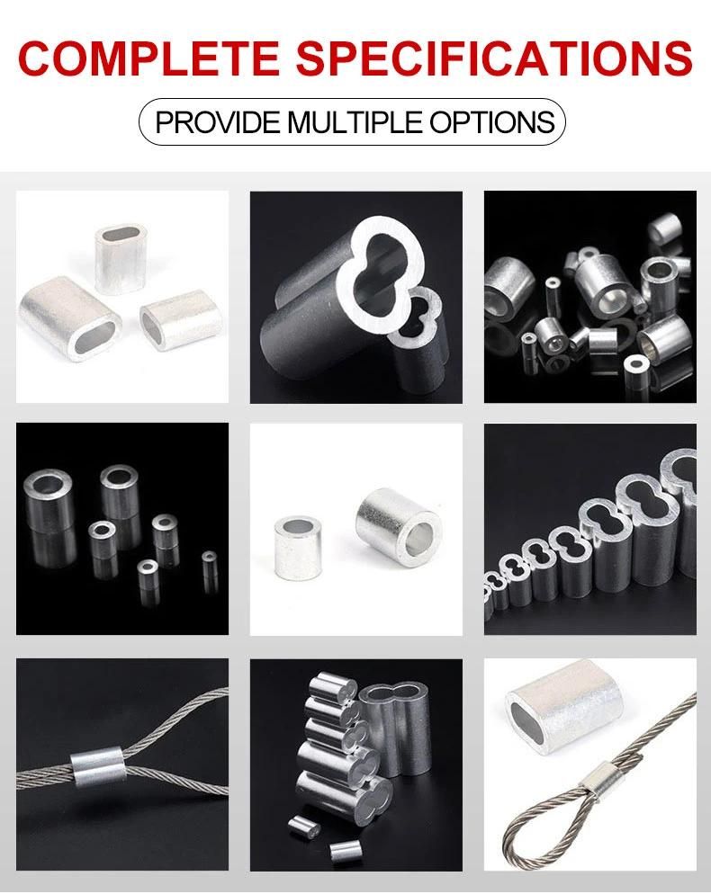 High Quality Aluminium Wire Rope Sleeve