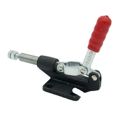 Haoshou Cast Steel Base Straight Line Push and Pull Toggle Clamp Used on Test and Welding Fixture HS-305-Cm