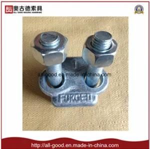 Us Type Forged Carbon Steel Galv Wire Rope Clamp