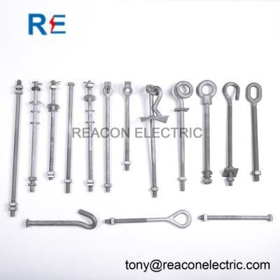 Square Flat Head Bolt Fastener Galvanized Machine Bolt