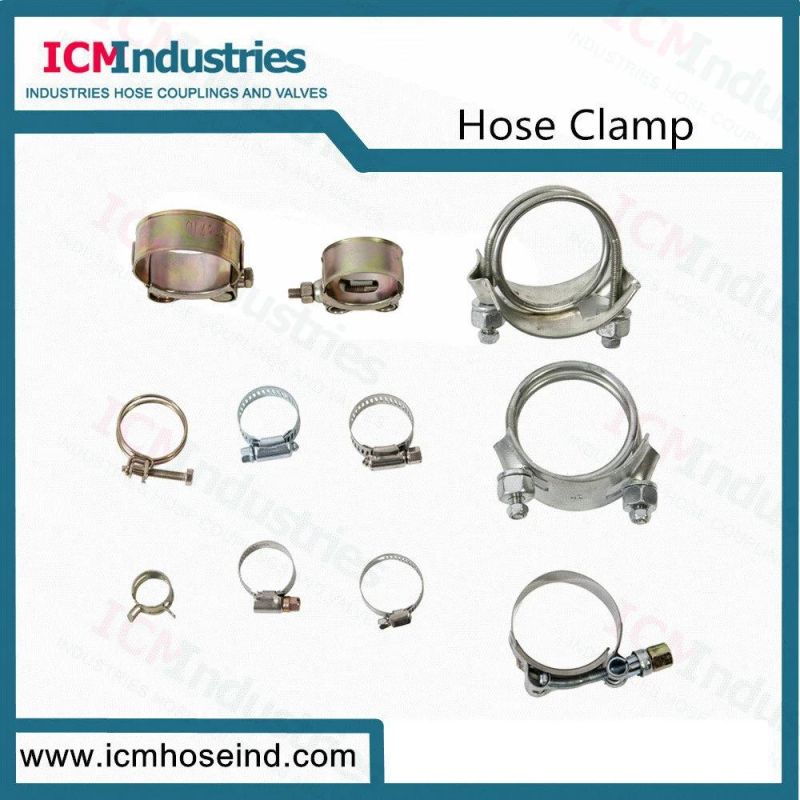 12.7 mm W5 American Type Worm Drive Hose Clamps