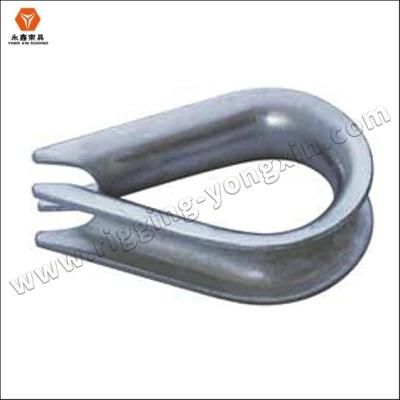 Hot DIP Galvanized Us Type Carbon Steel 414 Wire Rope Thimble