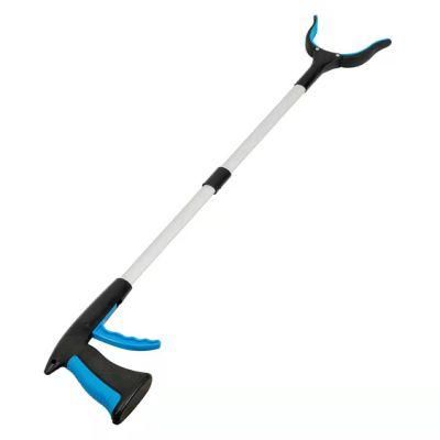 Foldable Litter Reachers Pickers Pick up Garbber Tools Collapsible Plastic Trash Picker Rotatable Rubbish Picker