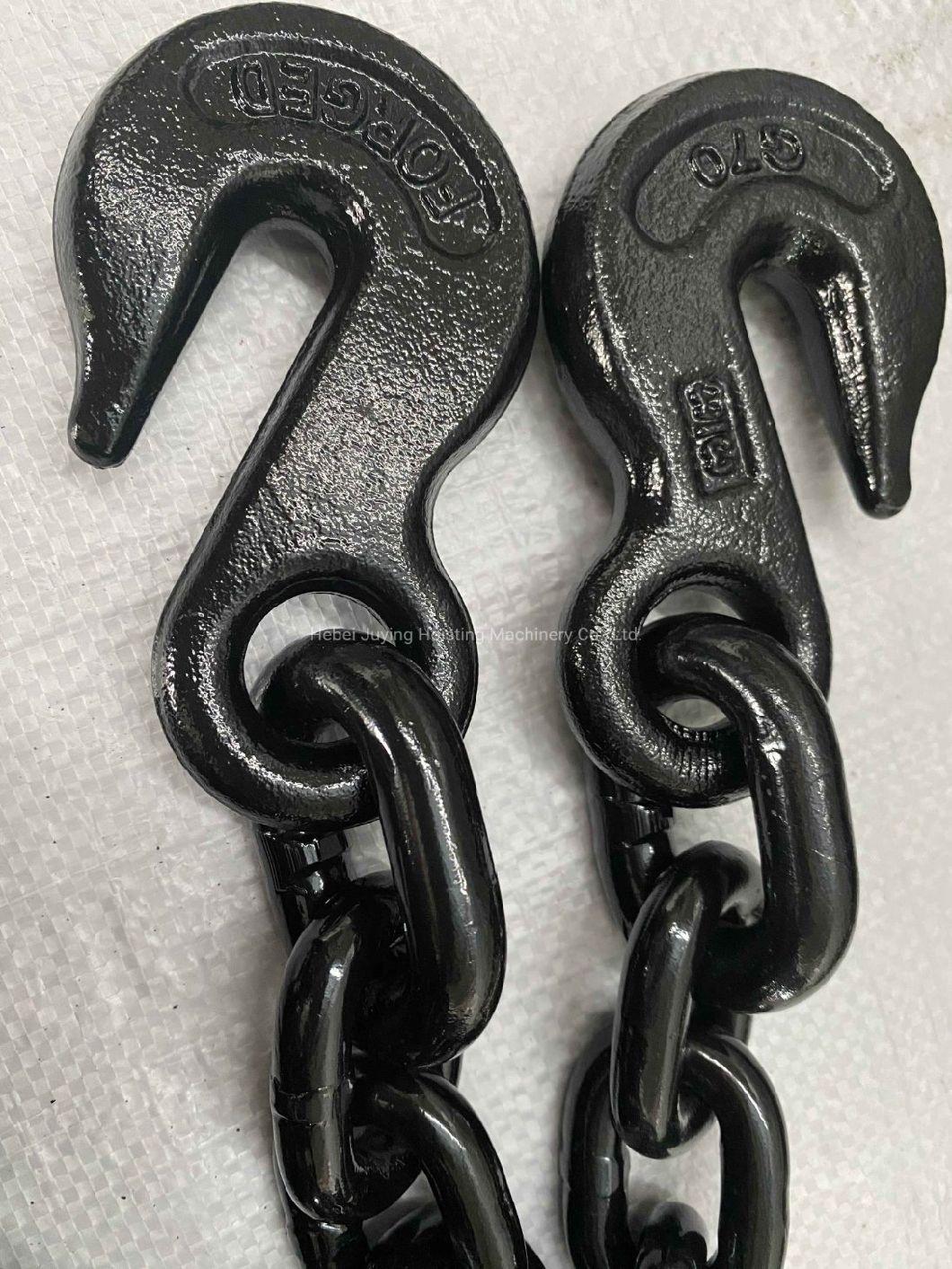 Factory Direct Sale G80 Load Chain with Eye Grab Hook