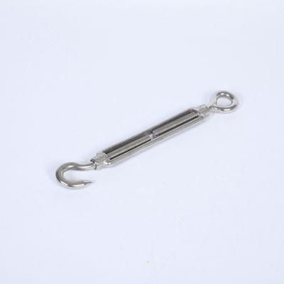 Stainless Steel 304 &amp; 316 European Type M4 to M6 Turnbuckle Hook and Hook