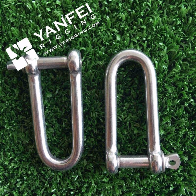 Stainless Steel D Shackle with Screw Pin