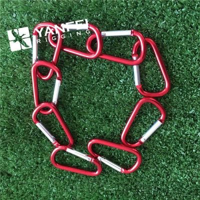 Promotion Gift Safety Snap Hook Spring Carabiner for Keychain