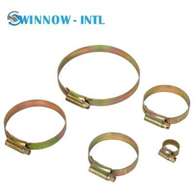 W5 316 Stainless Steel British Type Worm Drive Hose Clamp