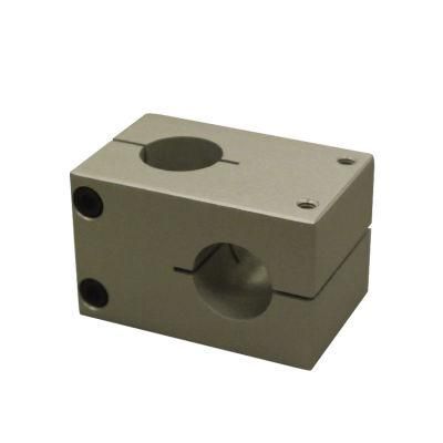 Custom Optical Axis Block Connector Stanchion Cross Clamp