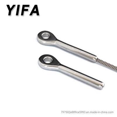 304&316 Stainless Steel Eye Wire Rope Swage Terminal Turnbuckle