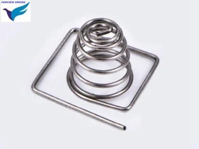 China OEM AAA Battery Springs Metal Double Tower Type Battery Spring