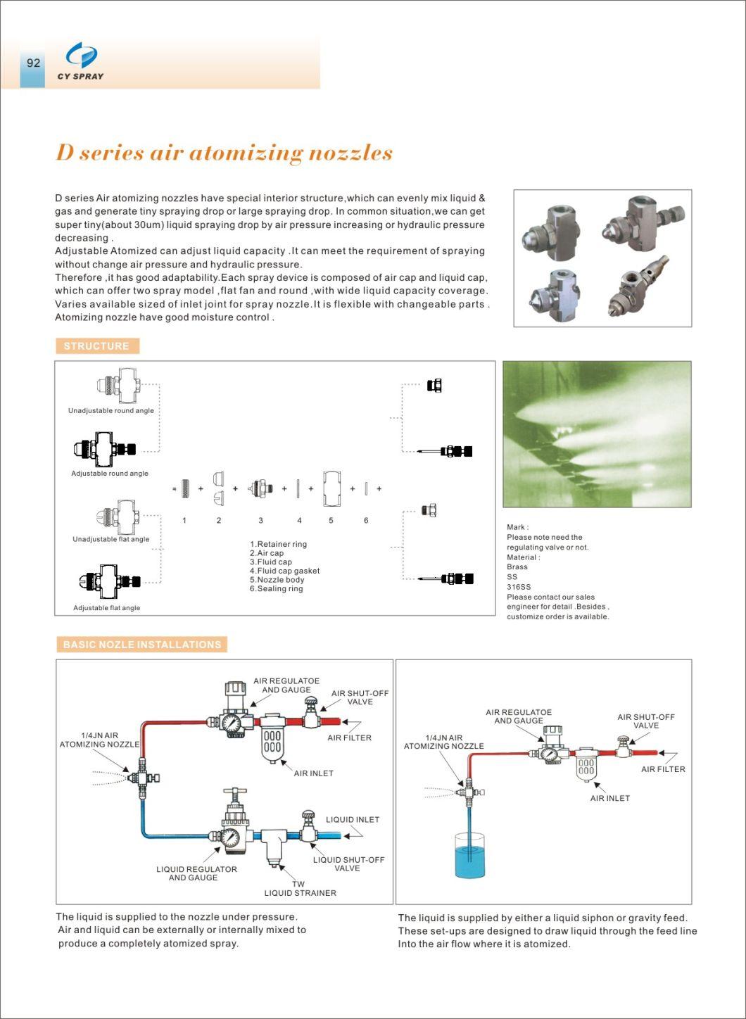 Siphon Air Atomizing Nozzle