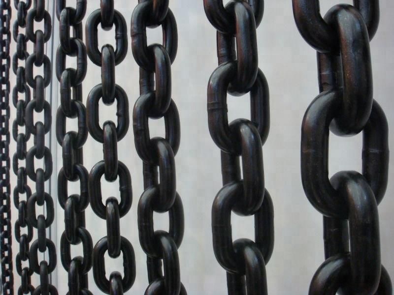 Anti-Rust Black G80 Alloy Steel Chain 5/16" 8 mm