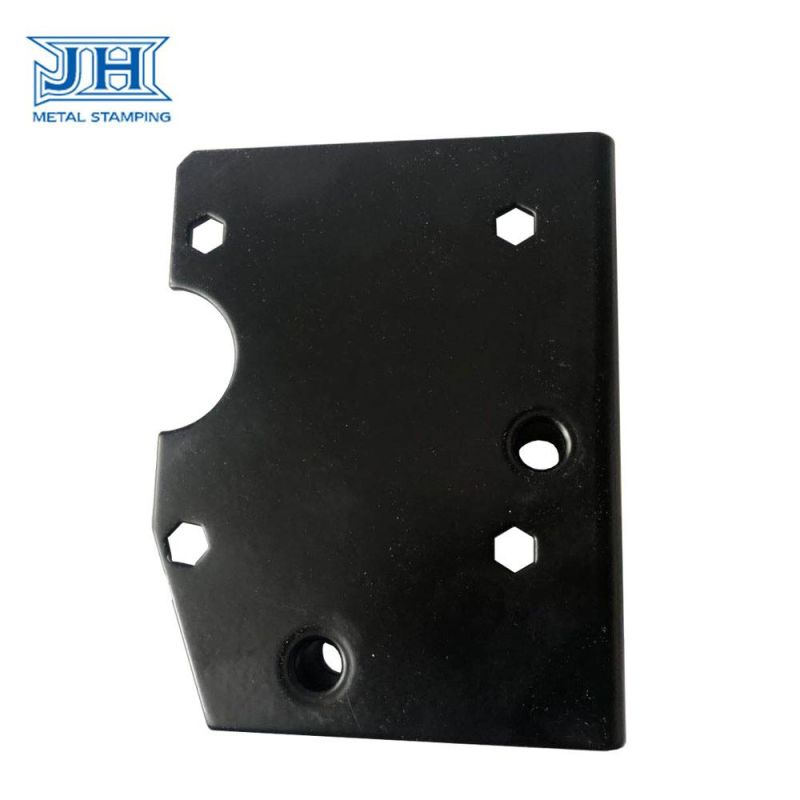 Professional OEM Laser Cutting Black Power Coating Stamping Refrigeration Part