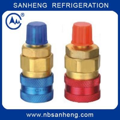 R134A Quick Coupler Refrigeration Brass Quick Coupling