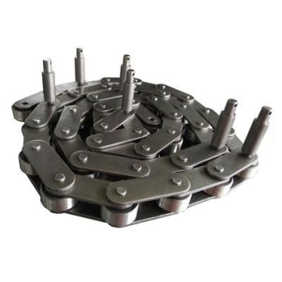 Transmission Chain Conveyor Drive Metric ANSI DIN Standard Pitch Industrial Heavy Duty Stainless Steel Roller Chains with Extended Pins