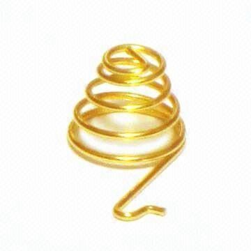 Custom Brass Electrical Battery Contacts Flat Spring