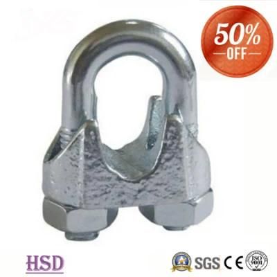 Rigging Hardware Zinc Plated Cast Iron DIN741 Cable Clamps