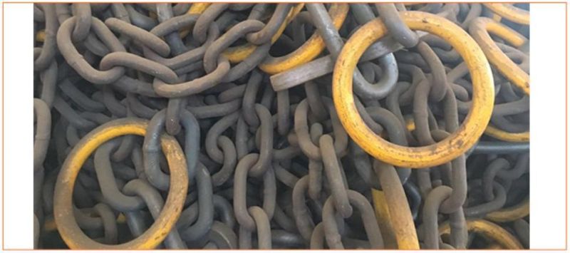 Factory Supplied High Strength Hot DIP Galvanized Wharf Chain