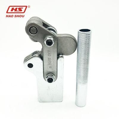 Heavy Duty Weldable Toggle Clamp Carbon Steel Car Manufacturing Holding Capacity 500kg /1102lb