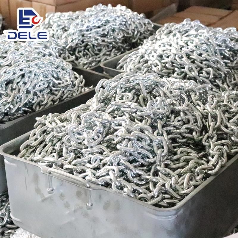 7.1X21mm G80 Hoist Load Chain Galvanized Metal Chain