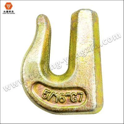 Weld on Grab Chain Hooks 3/8&quot; G70 Best to Weld on Tractor Bucket