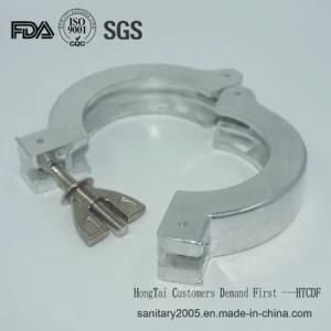 Sanitary Bolted Heavy Duty Stainless Steel Clamp for Ferrule