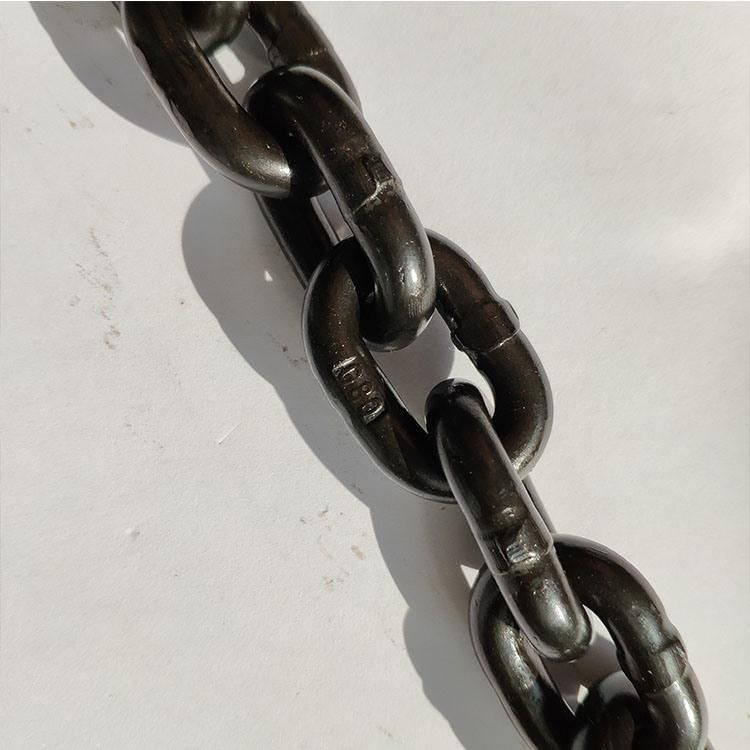 High Strength En818-2 Black Heavy Duty Chain for Heavy Machine