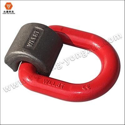 Industrial Heavy Loads Lifting D Ring /Grade 80 Spring Loaded Lashing Ring