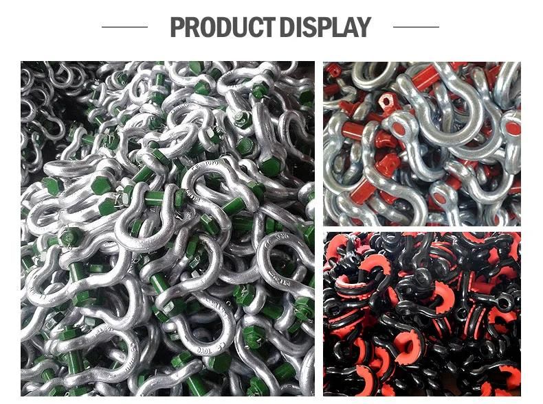 Hot Sell Colour Painted 4.75t Shackle