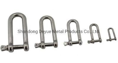 Carton Packing 7/16&quot; U. S. Standard Bow Shackle G209 Type Electric Galvanized Anchor Shackle